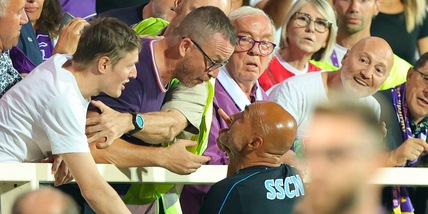 Lite con Spalletti: identificati i due tifosi della Fiorentina