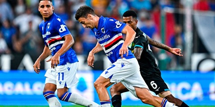 Sampdoria-Lazio 1-1, il tabellino
