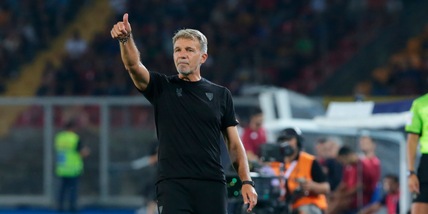 Lecce, Baroni dopo il Napoli: "Colombo ha un gran potenziale"