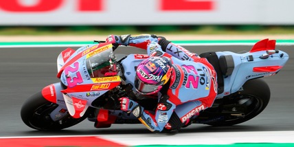 MotoGp, Gp San Marino: Bastianini davanti nel warm-up, secondo Bagnaia