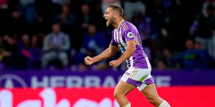 Liga, festa Valladolid: Weissman stende l'Almeria al 93'