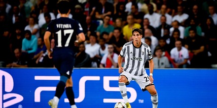 La Juve celebra Miretti: "Prima da titolare in Champions"