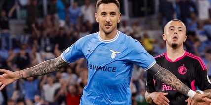 Lazio-Feyenoord 4-2: show biancoceleste, doppietta Vecino