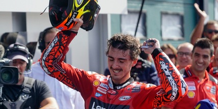 MotoGp, Bagnaia: "Momento magico, ma la costanza sarà la chiave"
