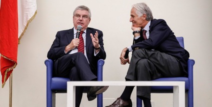 Collare d'Oro a Bach, Malagò: "Sarai sempre il mio presidente"