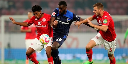 Hertha Berlino, beffa al 94': 1-1 col Mainz