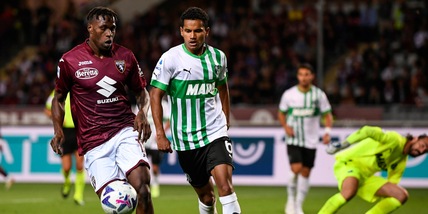 Torino-Sassuolo 0-1, il tabellino