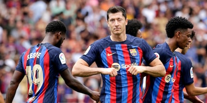 Lewandowski trascina il Barcellona. Esordio vincente di Cavani col Valencia di Gattuso