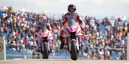 MotoGp: ad Aragon Bastianini trionfa davanti a Bagnaia, fuori Quartararo