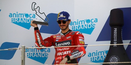 MotoGp, Bagnaia: "Bastianini è stato bravissimo, onore a lui"