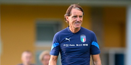 Italia, Mancini prova il 4-3-3 e il 3-5-2 per il match con l'Inghilterra