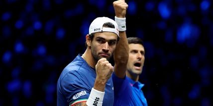 "Serve un po' di 'cazzimma' napoletana", che siparietto fra Berrettini e Djokovic