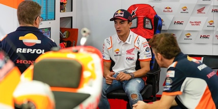MotoGp, Marquez: "Il recupero? Nel box se ne parla solo quando dico io"