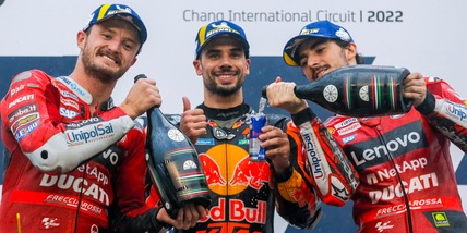 MotoGp, Miller svela un retroscena su Bagnaia: "Ecco cosa gli ho detto prima della gara"