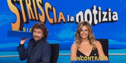 A Striscia la notizia tornano Alessandro Siani e Vanessa Incontrada