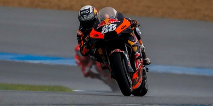 MotoGp, Oliveira: "Sul bagnato sono veloce, è andata bene"