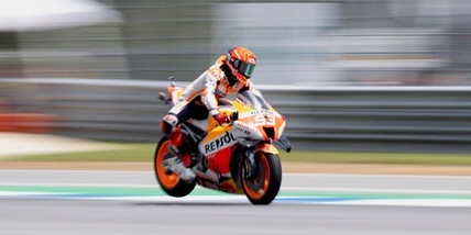 MotoGp, Marquez sorride: "Contento di questo weekend"