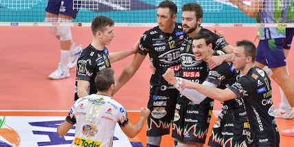 Perugia, senza Leon, supera nettamente Monza