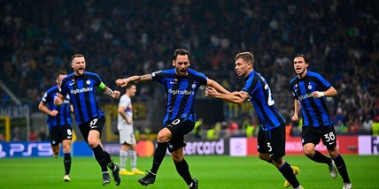 Inter-Barcellona 1-0, il tabellino