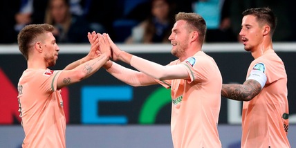 Bundesliga, il Werder Brema vince e raggiunge il Bayern Monaco