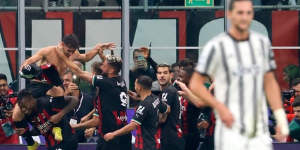 Milan-Juve 2-0: Tomori e Brahim Diaz stendono Allegri