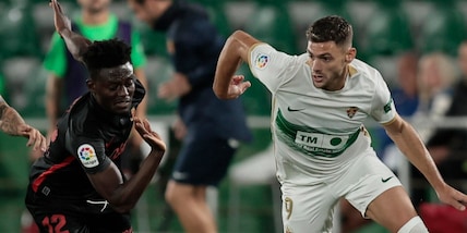 L'Elche di Lirola fa 1-1 col Maiorca: l'ex Toro Boyé entra e si fa espellere dopo 4'