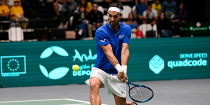 Atp Gijon, Fognini si ritira nel match d'esordio
