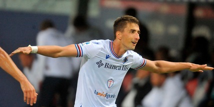 Djuricic e l'esultanza di Stankovic al gol: aria nuova alla Samp