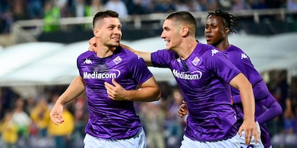 Fiorentina-Hearts 5-1: show al Franchi, a segno anche Jovic