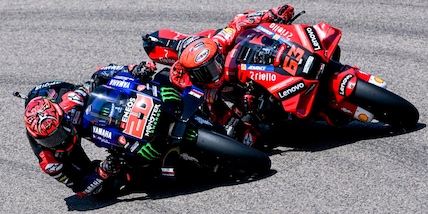 MotoGp, duello Quartararo-Bagnaia: Ducati sogna il titolo, la situazione a tre gare dalla fine