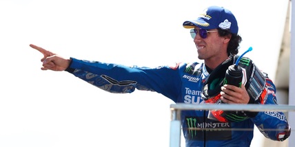 MotoGp, Rins e la vittoria della Suzuki: "Non abbiamo mai smesso di crederci"