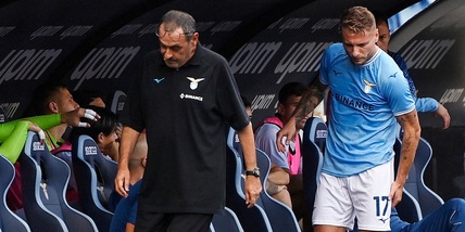 Lazio-Udinese 0-0: guai per Sarri, Immobile ko per infortunio