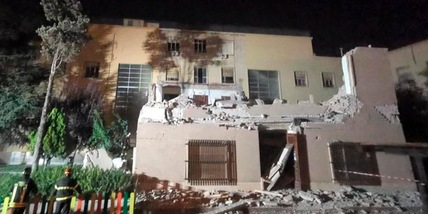 Cagliari, crollo all'Università: tragedia sfiorata, nessun ferito