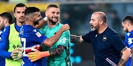 La Sampdoria batte l'Ascoli ai rigori: super Contini, Stankovic agli ottavi