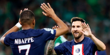 Ligue 1, Mbappé e Messi show: il Psg affonda l'Ajaccio