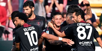 Salernitana-Spezia 1-0: magia di Mazzocchi, Nicola vola