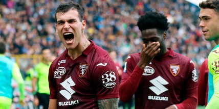 Finalmente Pellegri fa il centravanti e il Toro incorna