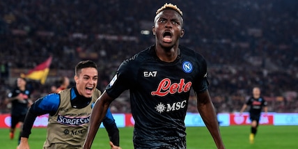 Roma-Napoli, la partita: decisivo Osimhen, Spalletti in testa da solo