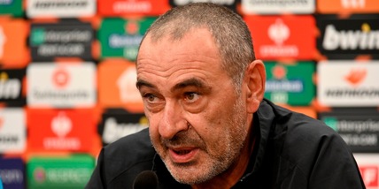 Sarri: "Alla Lazio mi diverto, ma due cose mi preoccupano". E su Milinkovic...