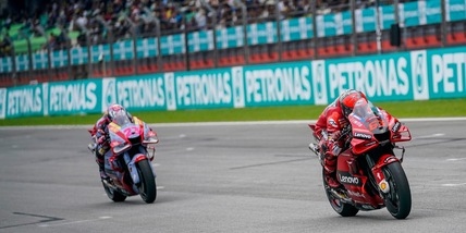 MotoGP, sorpasso dell'anno: Bagnaia e Bastianini, la Ducati c'è