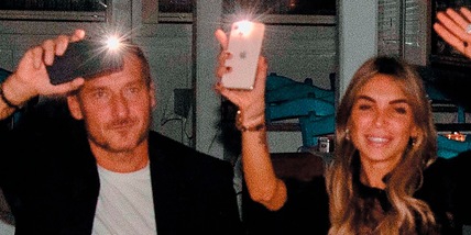 Totti lascia Noemi a casa: in viaggio da single