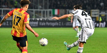 Lecce-Juve 0-1, il tabellino
