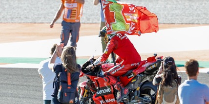 Bagnaia Mondiale anche negli ascolti tv: il GP di Valencia è da record!