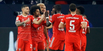 Bundesliga, il Bayern Monaco batte il Bochum e chiude 1° alla pausa