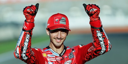 MotoGP Ducati, Bagnaia riceve il Collare d'Oro: "Titolo? Ancora non ci credo"