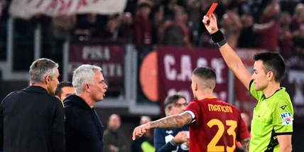 Roma, Mourinho squalificato due giornate: quali partite salterà