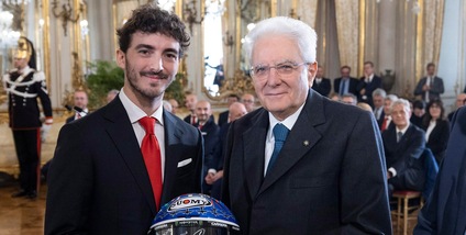 MotoGP Ducati, Bagnaia incontra Mattarella: "Portata con orgoglio la bandiera italiana"