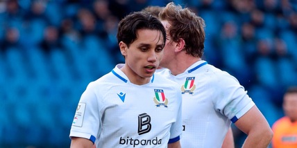 Rugby, l'Italia crolla contro il Sudafrica alle Autumn Nations Series