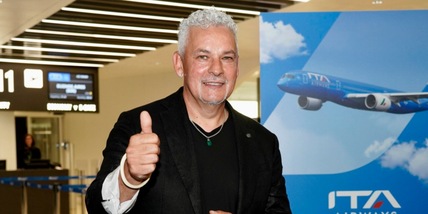 Baggio si racconta a bordo dell'aereo con il suo nome