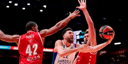L'Olimpia crolla ancora in Eurolega, bene Venezia in Eurocup e Reggiana in Champions